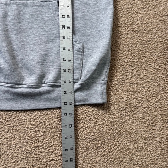 Vintage JanSport Pittsburg Hoodie Mens Small Gray Location Y2K Collegiate - Picture 6 of 10